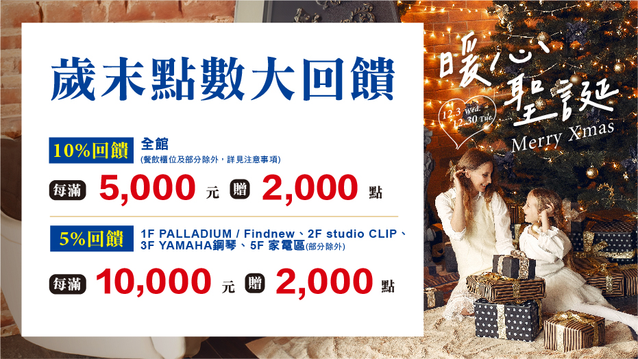 歲末點數大回饋