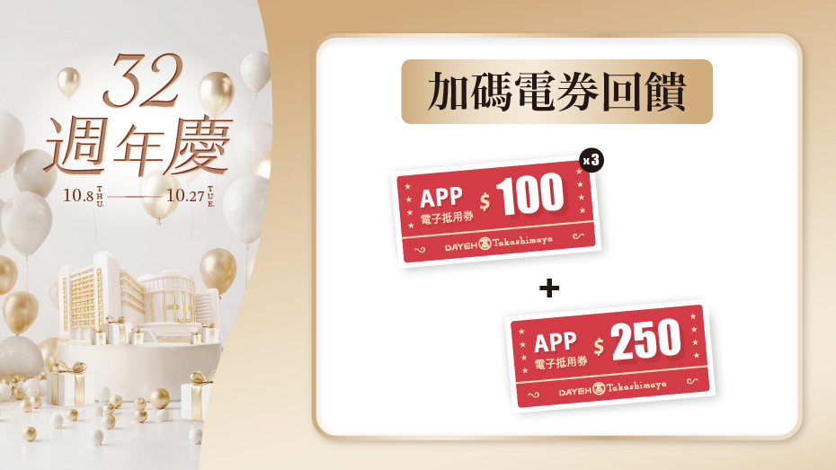 加碼電券回饋